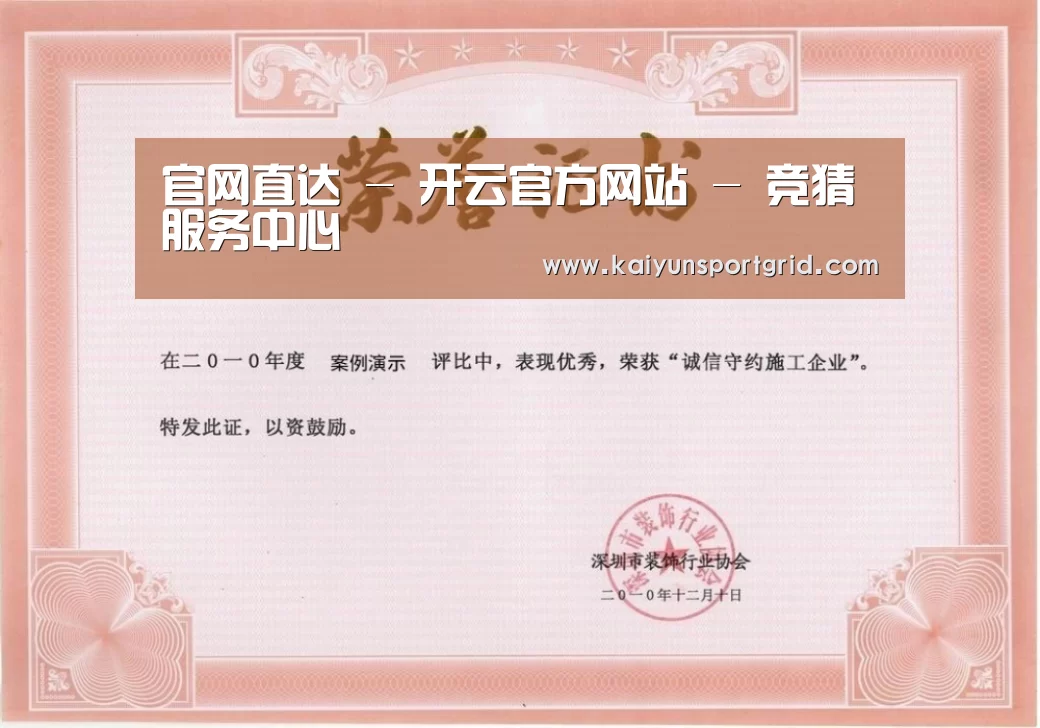 荣誉证书二(图1)